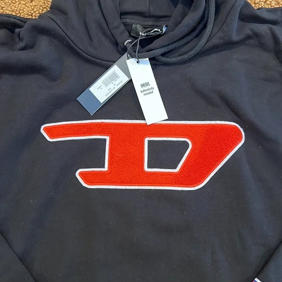 🇺🇸 BRAND NWT DIESEL HOODIE $178.00 🇺🇸 - Picture 3 of 10